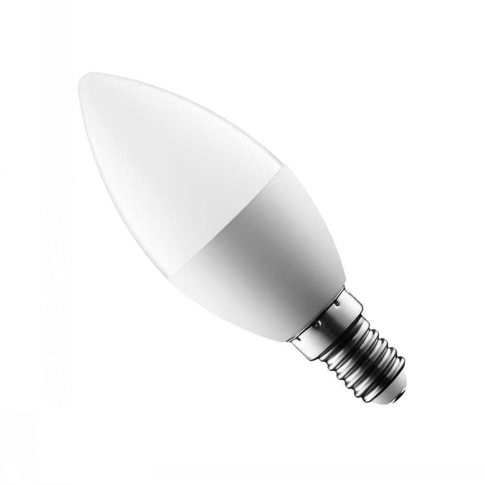 E14 LED Bulb Light 220V 2W 5W 9W Flame Bombilla Led Candle Lamp Ampoule led Chandelier Crystal Lamp Home Decoration Warm White