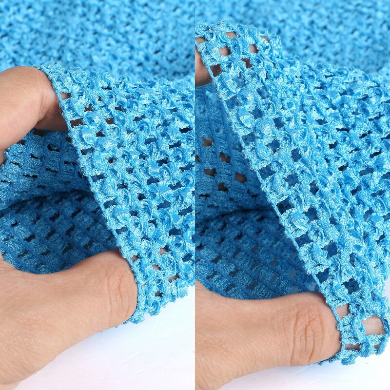 Bustier tubulaire pour fille enfant tutu robe crochet matériel 9 "bleu