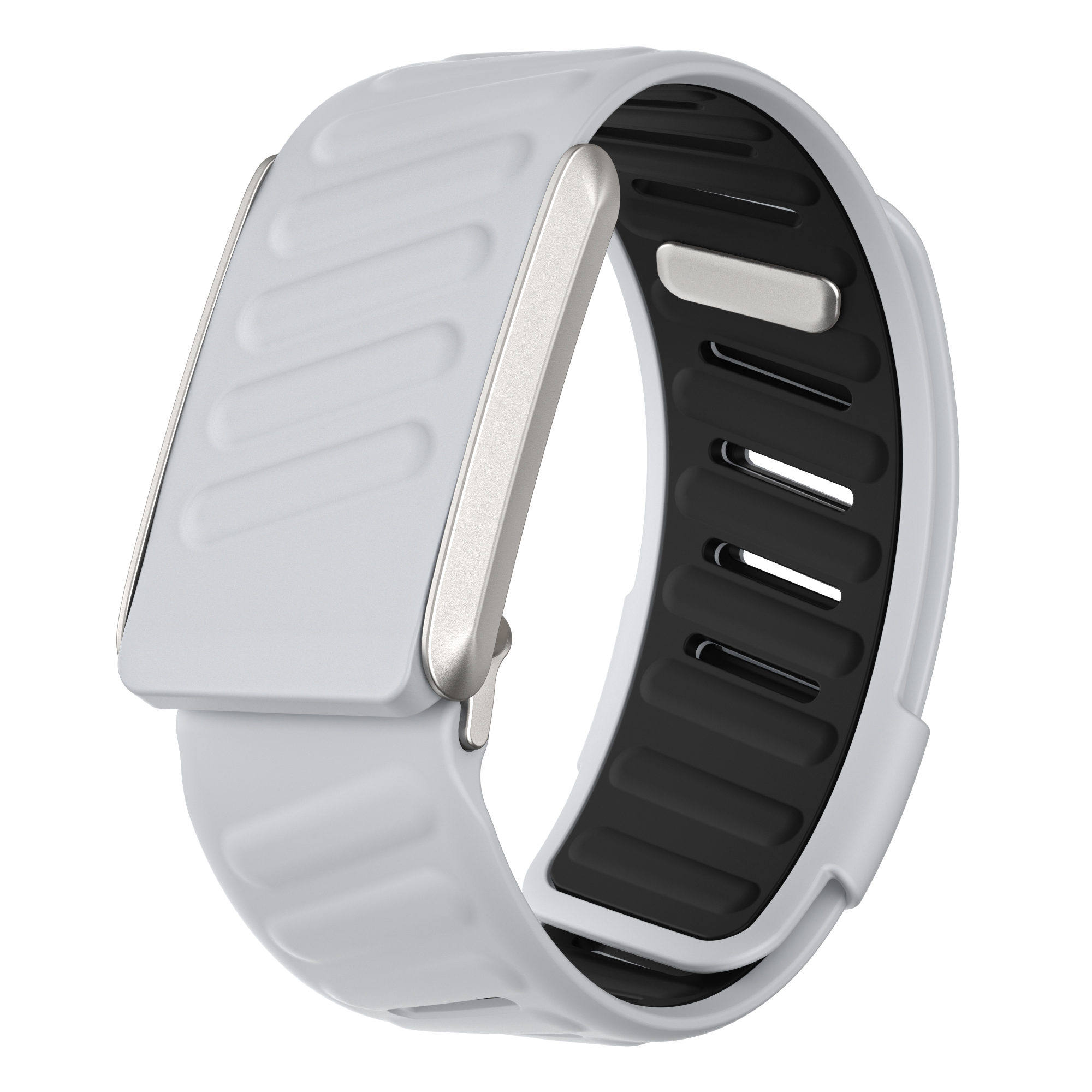 WHOOP SportFlex polsband, soft-touch siliconen, waterdicht en zweetbestendig, 4.0-compatibel: GRIJS