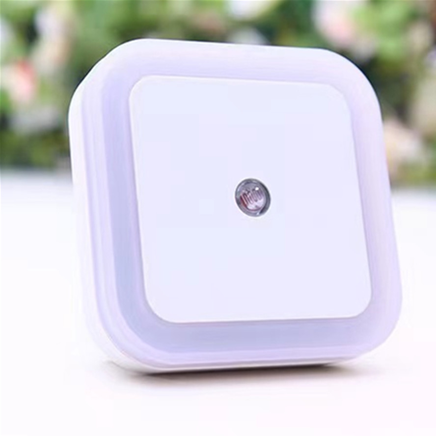 Wireless LED Night Light Sensor Lighting Mini EU/US Plug Night light Lamp For Children Room Bedroom Lights Christmas Lighting: Navy Blue / US
