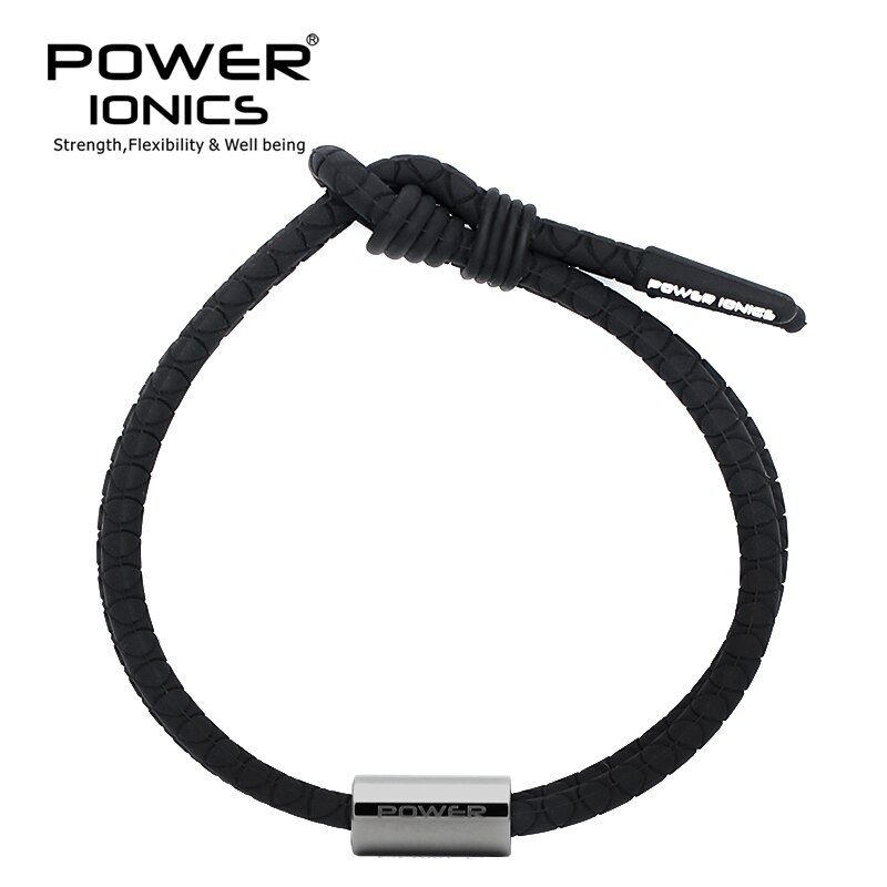 Power Ionics WEAVE BAND Unisex Waterproof Ions and Germanium Sports Bracelet Free Lettering