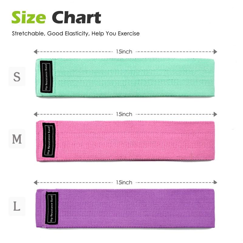 3 st fitness gummi bads motståndsband expander gummiband för fitness elastiskt band för fitness band träning mini band ed