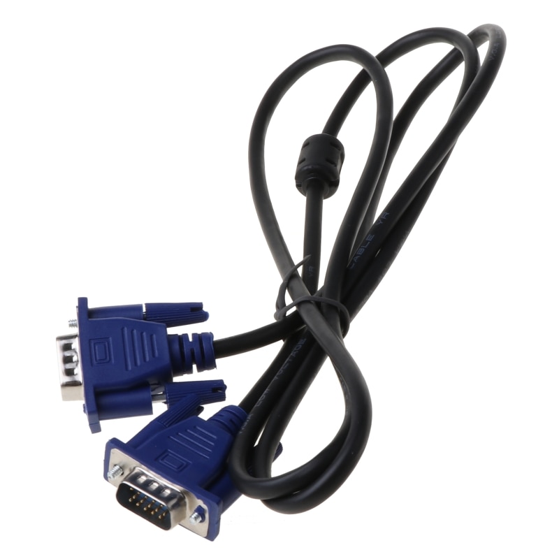 1 pcs OOTDTY Accessoires VGA Kabels 1.5/3/5/10 m VGA 15 Pin Male Naar mannelijke Verlengkabel Voor PC Laptop Projector HDTV