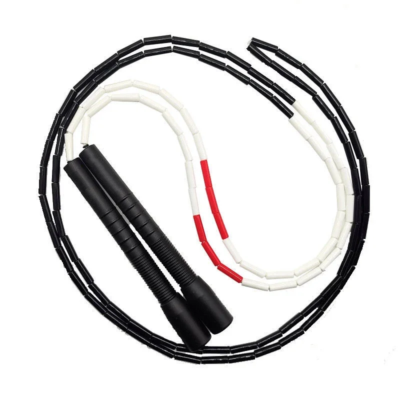 280cm Perlen Springseil verstellbar Profisport Springseil Kinder Anfänger elastische Übung tragbare Cardio-Ausrüstung: Lila
