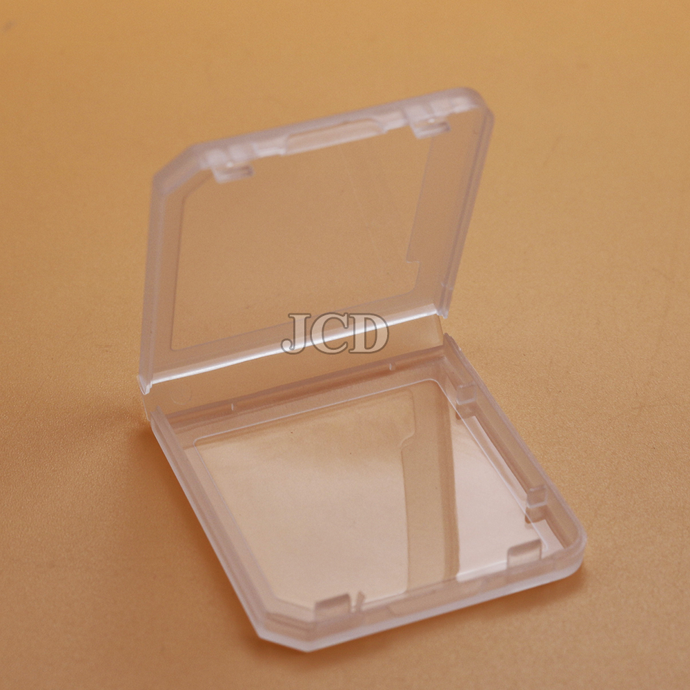 Caja de cartucho de juego de plástico transparente, cubierta antipolvo para Nintendo 3DS 3DS LL NDS, caja de juego de fácil almacenamiento a prueba de polvo, 5/10 Uds.