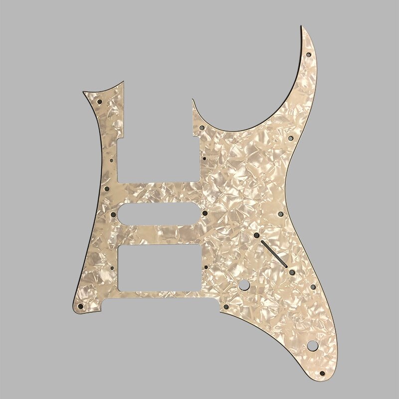 Pleroo anpassade elektriska gitarrdelar - för mij ibanez  rg 350 dxz gitarr pickguard hsh humbucker pickup repplatta: Pergamentpärla