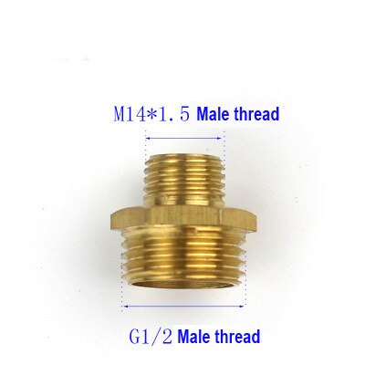 NuoNuoWell-boquilla de pulverizador de latón M14 * 1,5, protección de plantas, suministros de máquinas de lucha, accesorios de herramientas de riego agrícola: Adapter A