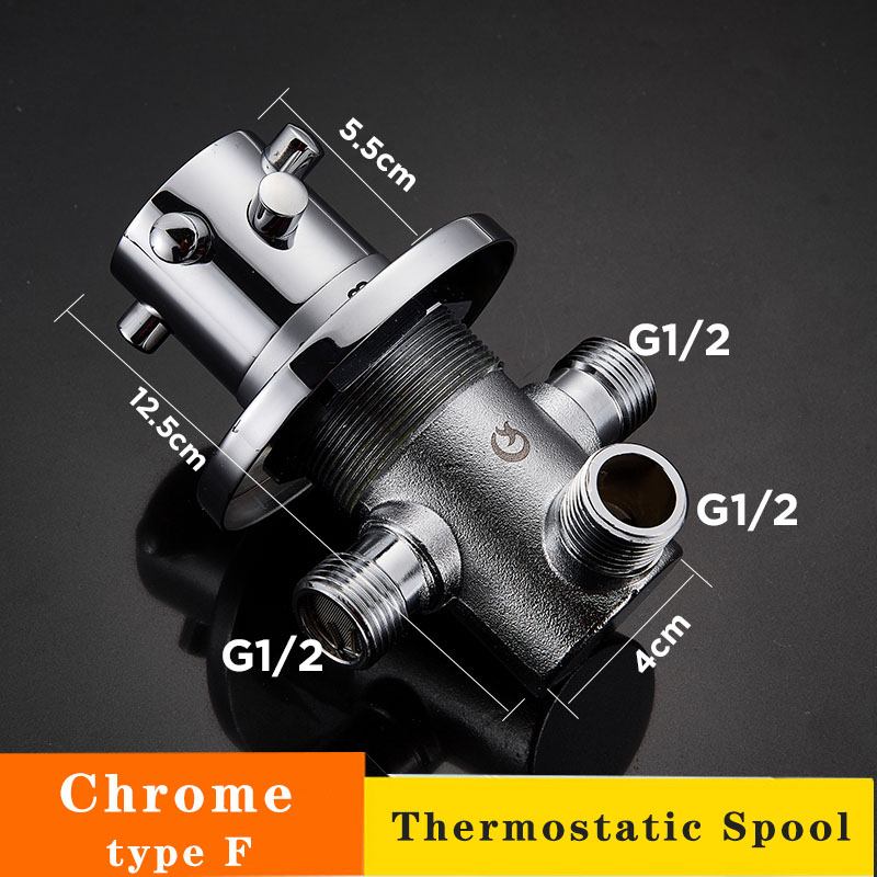 Senlesen Thermostatische Mengkraan Messing Controle De Mixing Watertemperatuur: type F