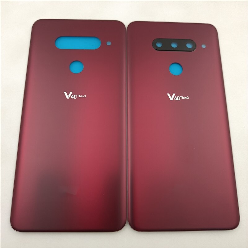 thumbnail image 2 of Tempered Glass Battery Cover Door With Camera Lens For LG V40, V50, V60 (Logo) 2 of 4