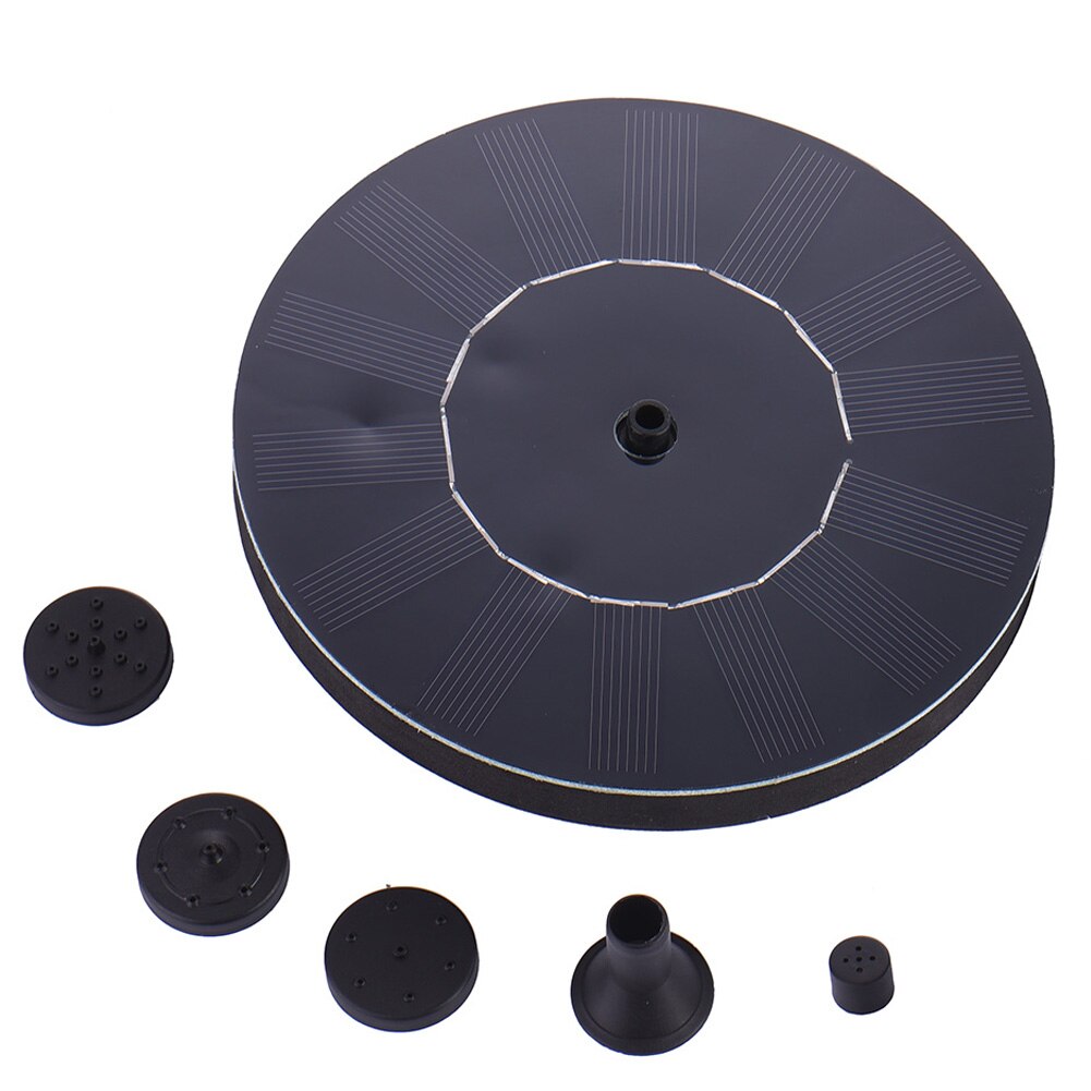 Solar Fountain Solar Fountain Pump With Battery Backup Solar Panel Kit Strong pressure high water flower #W0