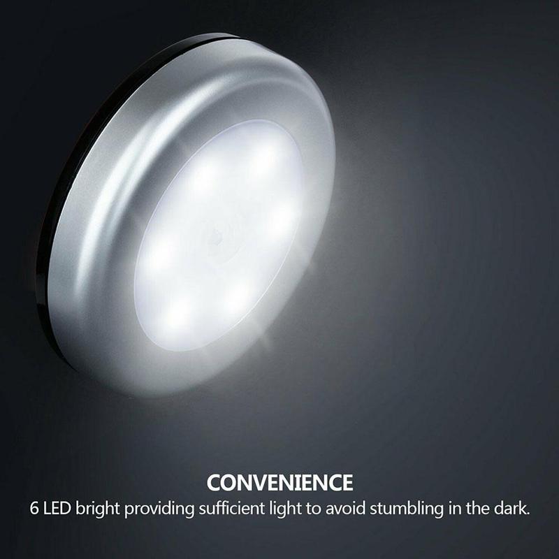 Menselijk Lichaam Inductie Lamp Creatieve Nachtlampje Gang Motion Ronde Classic Home Licht Sensor Kleine Kast Controle U2E6