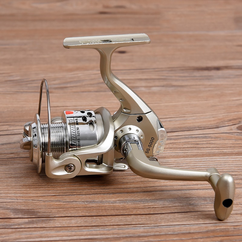 spinning Wędkarstwo rolka SG2000-5000 seria 5.1: 1 stosunek koła 6 łożysko kulkowe morze kołowrotek wędkarski sek88