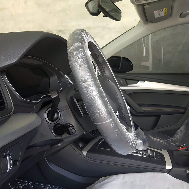Cubierta protectora desechable para volante de coche, cubierta protectora universal para todo el año, 5 unidades