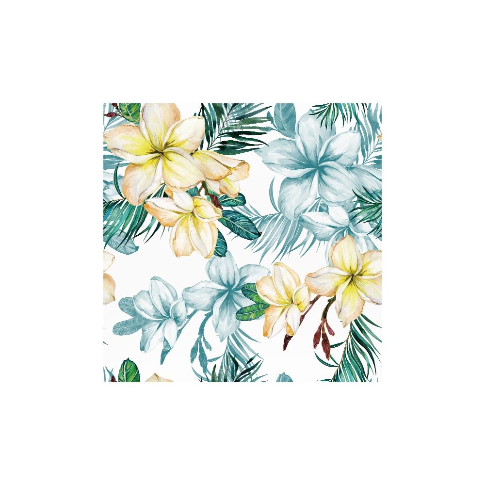 Płytki dekoracyjne w stylu europejskim tropikalna zieleń rośliny brak salon naklejki na biurko renowacja biurka naklejki na ścianę: Niebieski