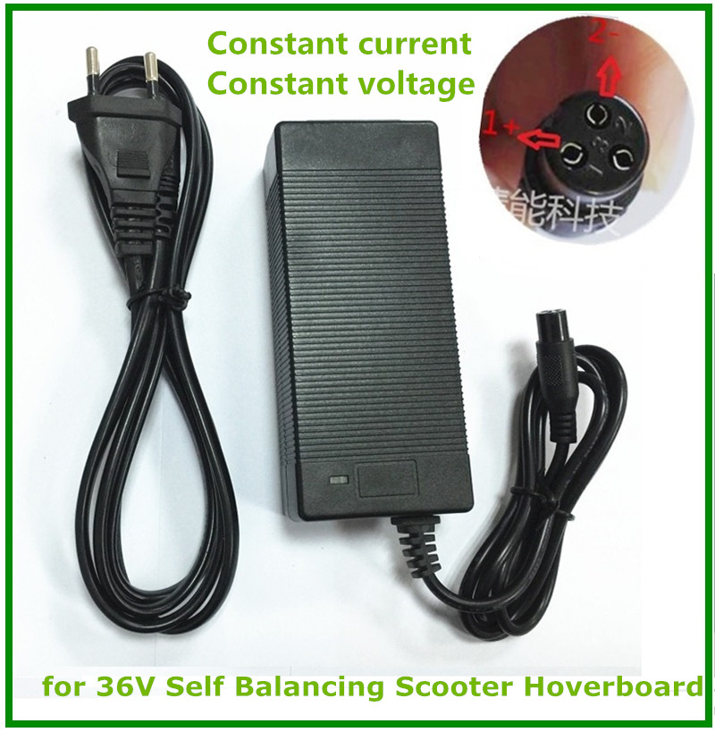 42 V 1.5A Universele Batterij Oplader, 100-240VAC Voeding voor Self Balancing Scooter Hoverboard