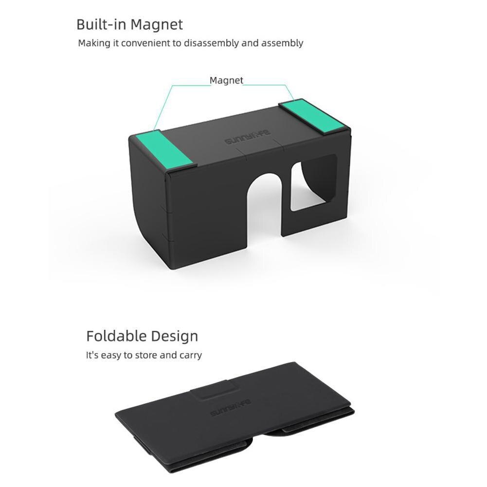 Mobile Phone Hood Foldable Magnetic Leather Hood Sunshade for OM 4