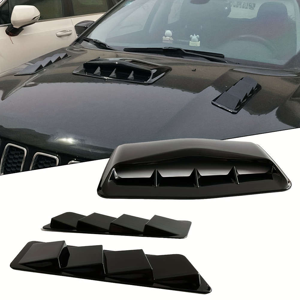 Auto-LKW-Lüftungsöffnungen, Abdeckung für Motorhaube, Motorhaube + seitliche Lüftungsöffnungen, universelles Autozubehör, Außenverkleidung, keine, 100 % nagelneu