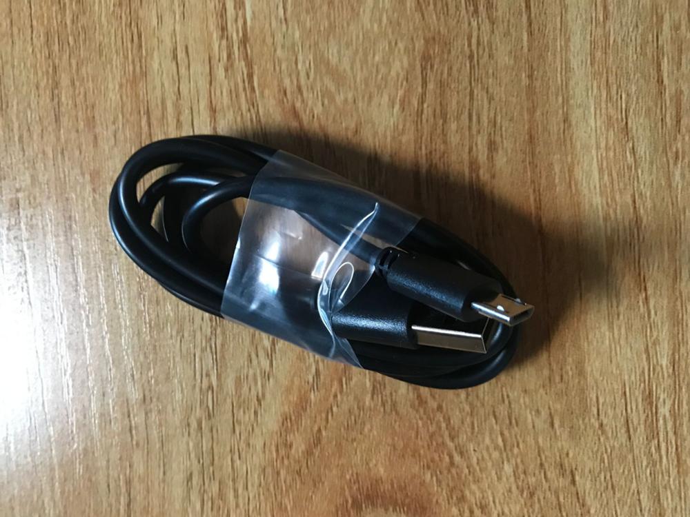 Original Doogee BL12000 adaptador AC rápida 3,0 cargador de viaje Adaptador de enchufe de la UE + USB Cable de datos de línea 5V 7V 9V 12V 2A