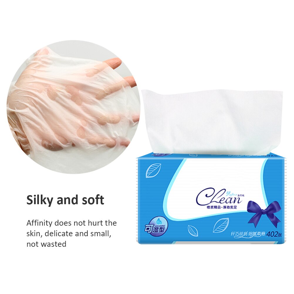 6pack/Lot 4-layer Paper Towel Degradable Household Tissue Odorless Baby Tissue