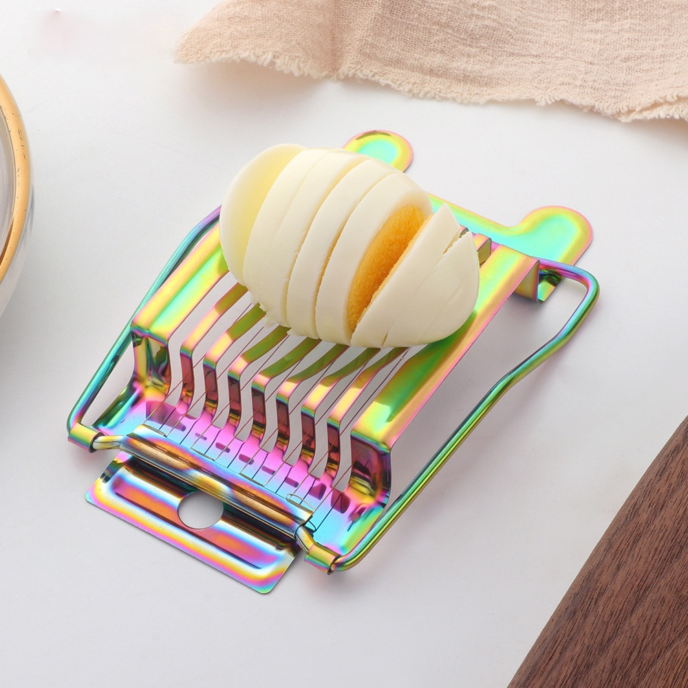 High stainless steel slicer Kitchen baking gadget melon fruit egg flower petal slicer kitchen accessories