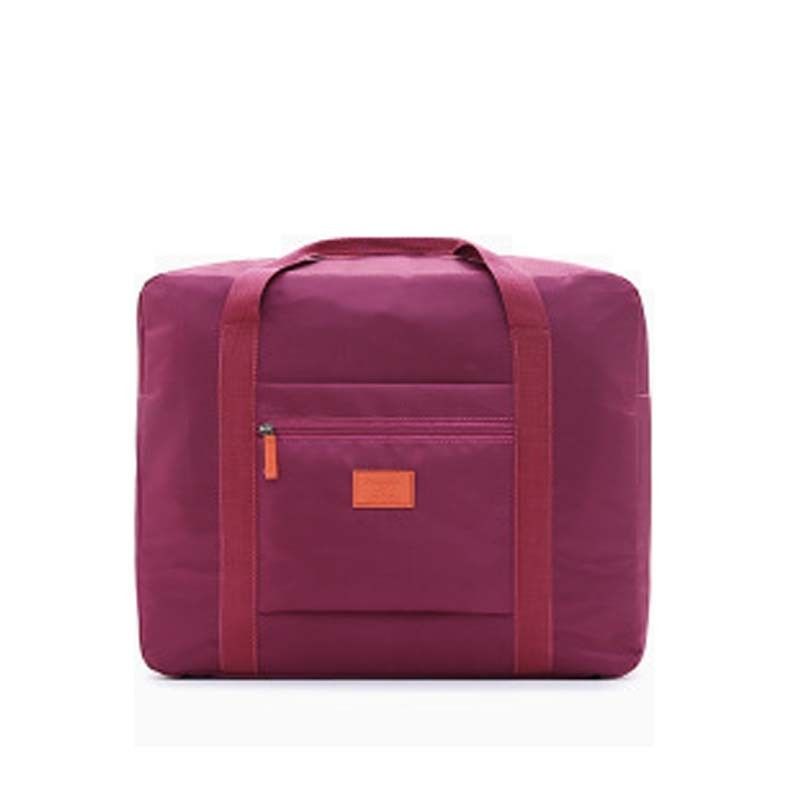 Opvouwbare Reizen Opslag Bagage Handbagage Organizer Hand Schouder Plunjezak: Bourgondië