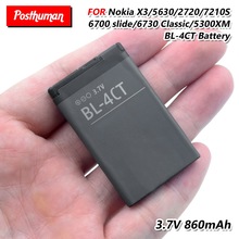 Vervanging Lithium Batterij BL4CT BL-4CT BL 4CT Telefoon Oplaadbare Batterij Voor Nokia 5630 7212C 7210C 7310C 7230 X3-00 2720F