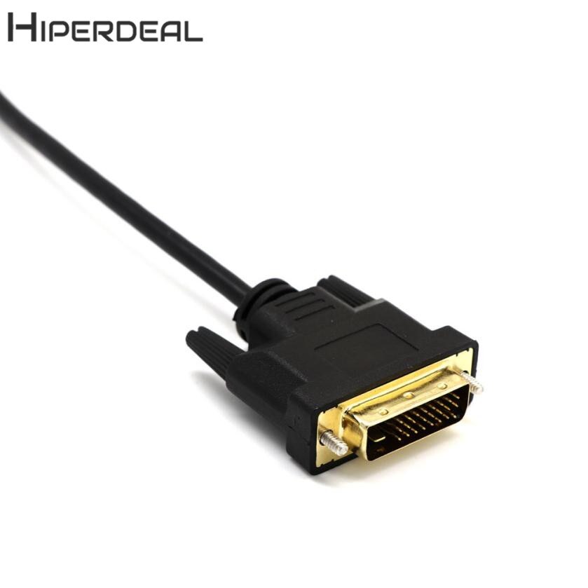 HIPERDEAL DVI to VGA Adapter WAWPI Male to Female Adapter DVI 24+1 TO VGI 18Feb05 F
