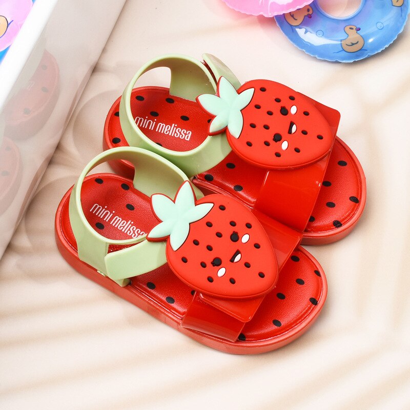 sommer freundlicher Sandalen Ananas Obst Baby Avocado Mädchen Schuhe Für freundlicher Mädchen Sandalen Baby Kleinkind Weiche Nicht-Unterhose Sandalen