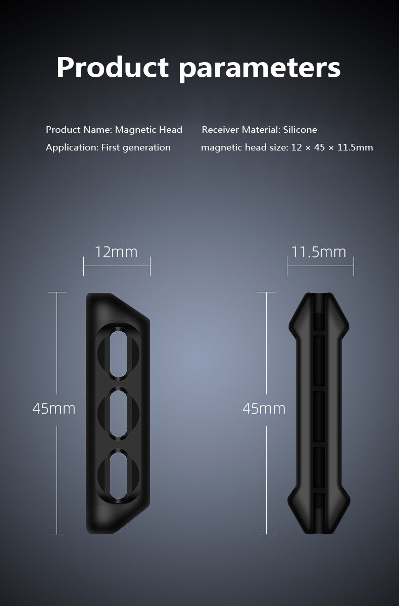 1pc磁気ケーブルプラグタイプcマイクロusb c 8 ピン急速充電アダプタ電話のマイクロusbマグネット充電器コードプラグ収納ボックスバッグ