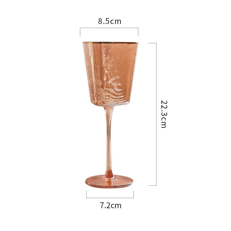 Phnom Penh Crystal Glass Small Wine Glasses Champagne Glasses European Tall Wine Glasses Glass Red Wine Glasses: A9