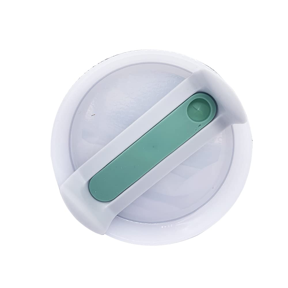 For Stanley Cup Cover Spill Proof Splash Resistant Tumbler Stainless Steel Car Mug Handle Straw Tumbler Lid Compatible Stainless: green