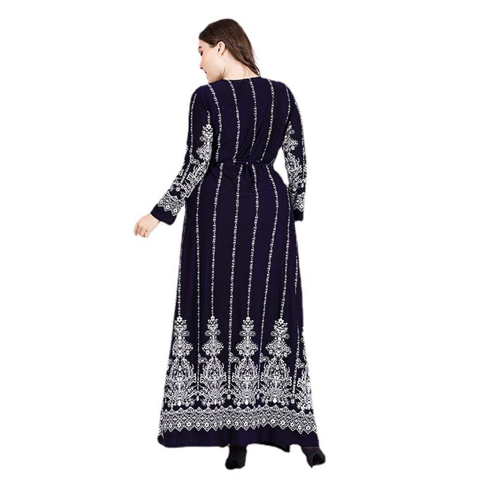 Omslagskjole cardigan 4xl 5xl 6xl pluss størrelse for kvinner høstkjoler i oversize nattkjole til 55 år gamle kvinner