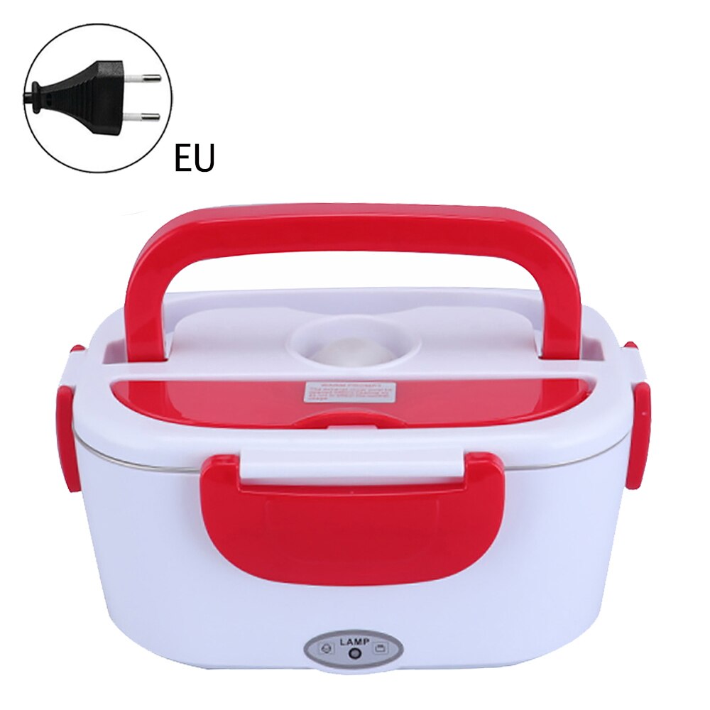 12V 220V 110V Rvs Elektrische Bento Lunchbox Weated Warme Auto Thermische Lunchbox Draagbare Voedsel Container kantoor School