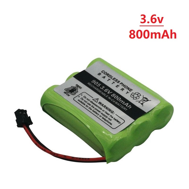 3.6v 800mAh For Uniden BT-905 BT905 BT-800 BT800 BT15 T101 Cordless Phone Battery 800mAh 2.88Wh 3.6v Ni-CD Rechargeable Battery