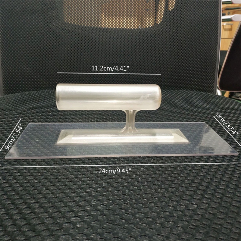 Plastic Scraper Concrete Trowel Paint Plaster Flat Pool Finishing Trowel for Mud and Tile Filling in the Work of Masonry