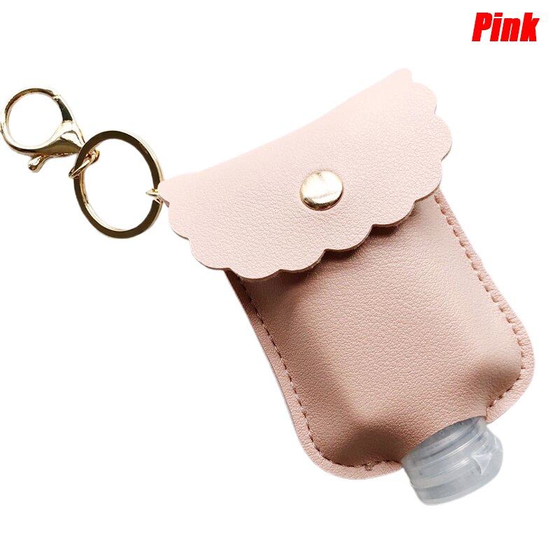 Bouteille de voyage et porte-clés bouteilles vides rechargeables pour désinfectant pour les mains: PK