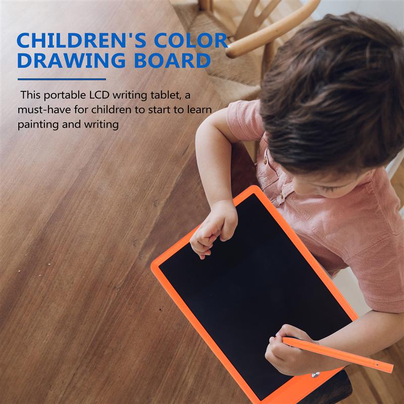 1 sæt lcd skrive tablet med pen bærbar tegnebræt graffiti skrivebræt