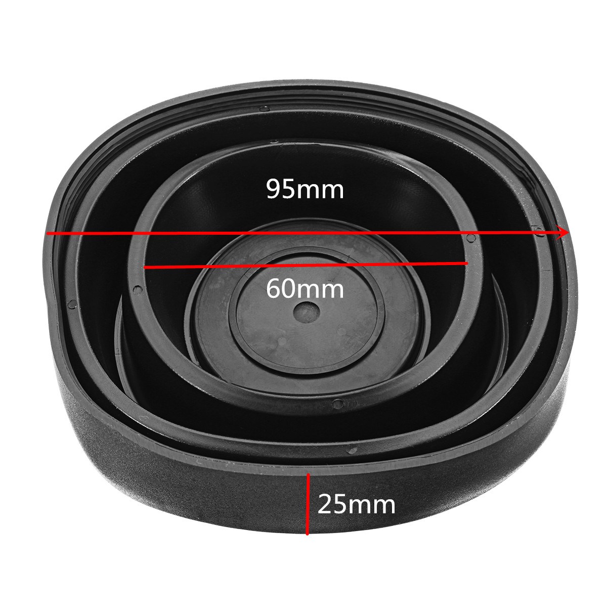 2 Stücke Für versteckt Scheinwerfer Abdeckung Auto LED-Licht Kappe Gummi Staubschutz Staubdicht für 55mm/70mm/80mm/90mm/95mm Scheinwerfer Universal-