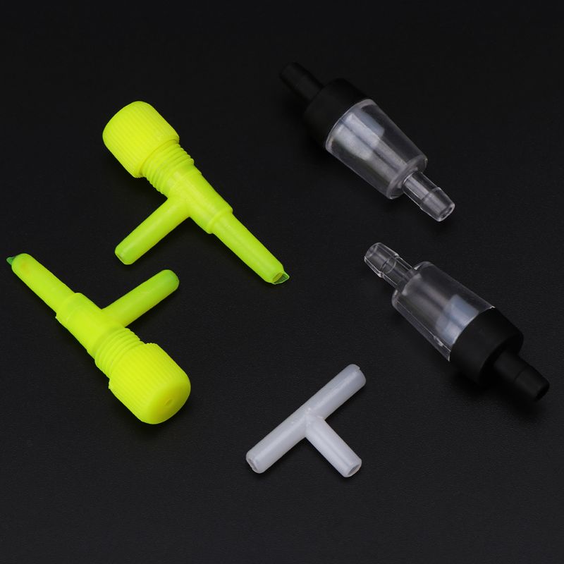 9Pcs Brine Shrimp Incubator DIY Aquarium Hatching system Cap Connection Tee Regulator Hose Check Cultivation Kit For Fish