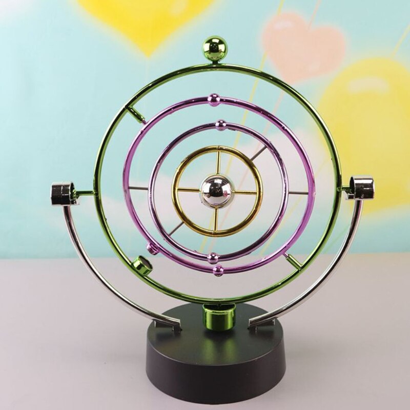 Electronic Perpetual Motion Simulation Milky Way Annularity Model Revolving Balance Balls Physics Science Toy 7 Typ
