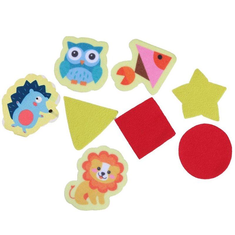 6 Pages Baby Toys Rattles Infant Kids Early Cloth Books Learning Education Unfolding Activity Books Stereoscopic Animals