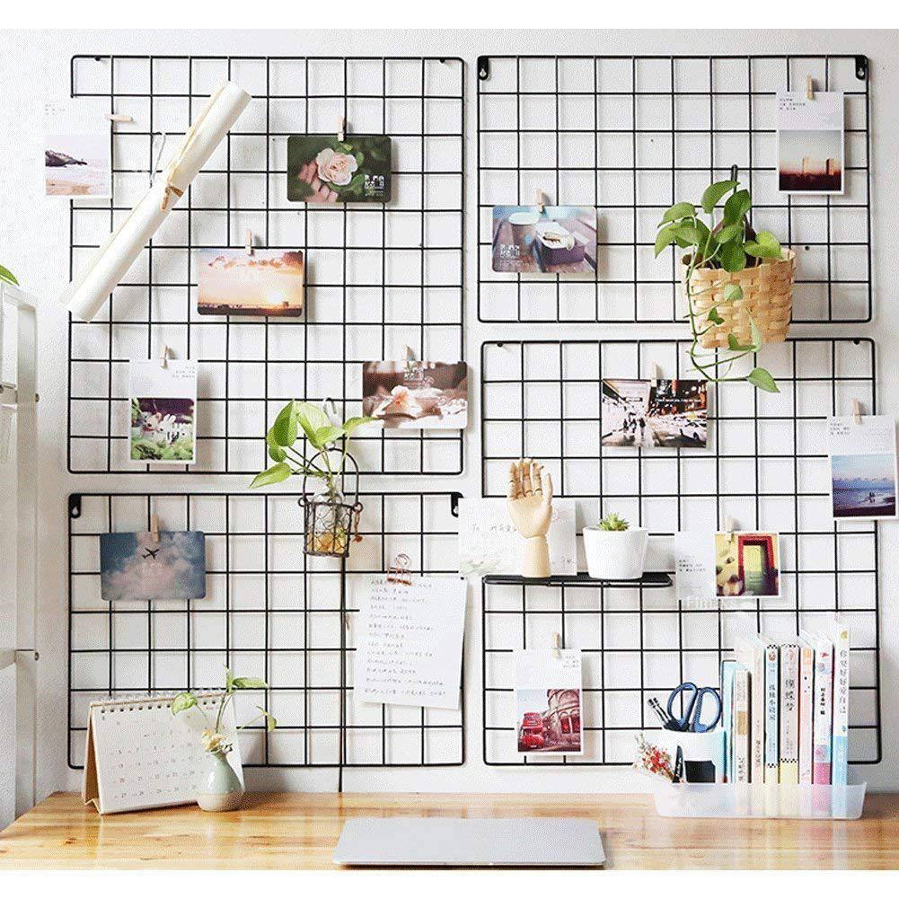 ¡Producto ! Panel de pared de fotos multifunción para montar en pared, Panel de malla Ins, organizador de pantallas de arte para pared, tablero de notas