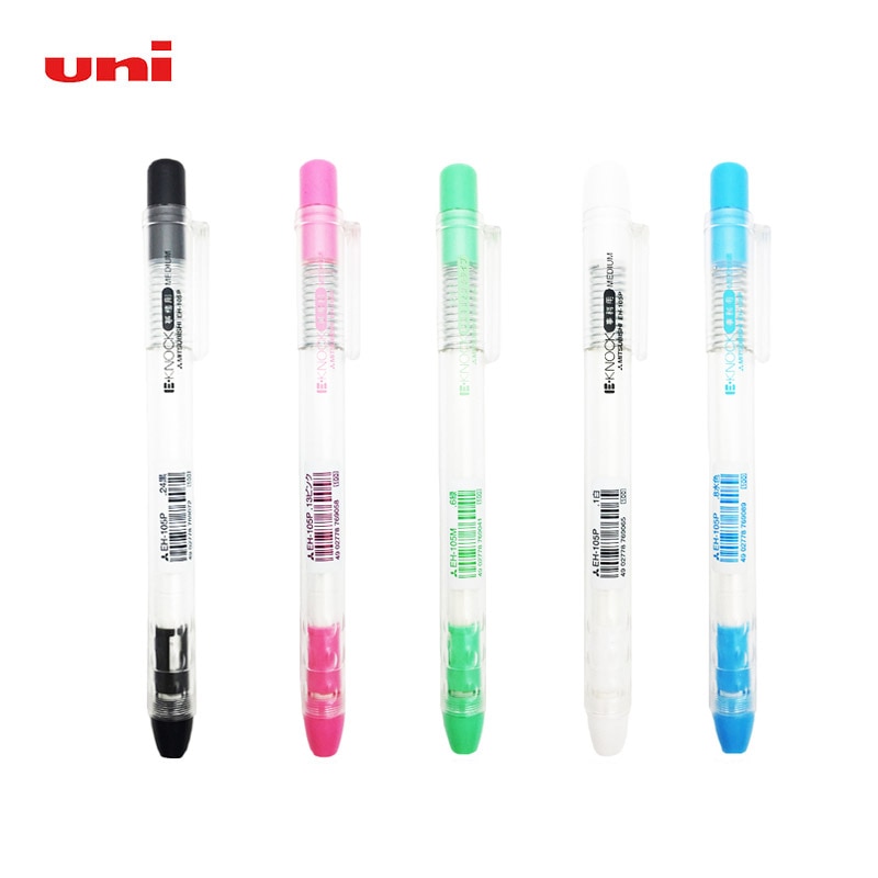 Uni Mechanical Push-out Eraser Drawing Sketch Dedicated Eraser Pencil Erasers School Stationery Office Supplies Erasers EH-105P