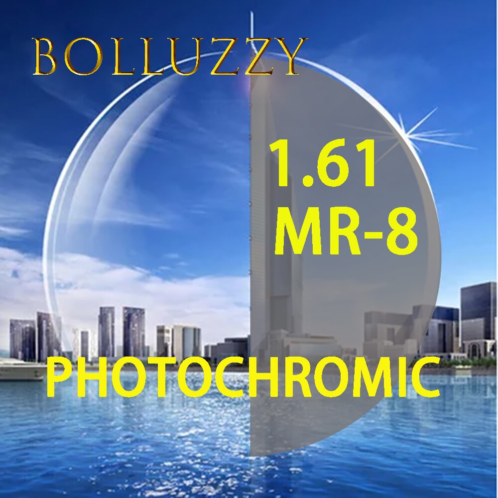 Photoschrome MR-8 1,61 index randlose optische photochrome HMC ... – Grandado