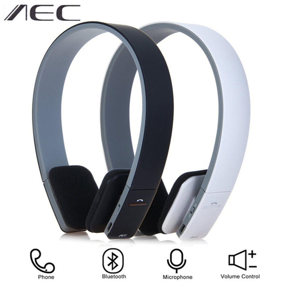 Originele AEC BQ-618 Draadloze Bluetooth Hoofdtelefoon Ingebouwde Microfoons Noise Cancelling Headsets Stereo Geluid Hifi Koptelefoon