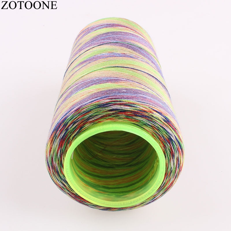 ZOTOONE Sewing Accessories Sewing Machine Thread Hand Embroidery Machine Thread Nylon Quilting Thread Hand Cotton Sewing Rolls E