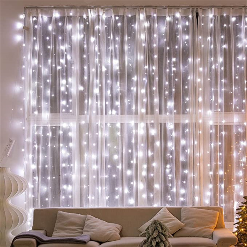 10M LED Copper Wire String Light USB Powered Remote Control 8 Modes Light String Fairy Lights Christmas Wedding Party Decoration