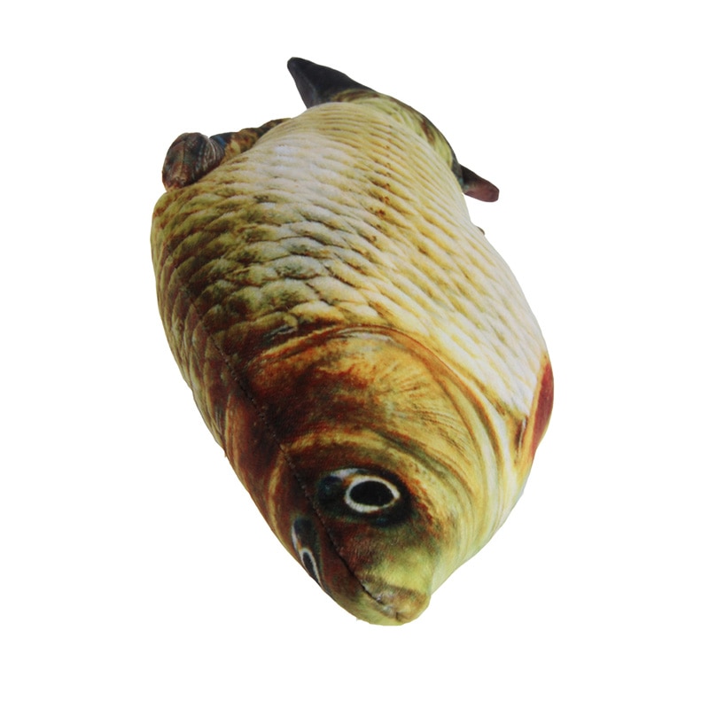 3d karp fisk kudde kudde djur plysch leksak barn heminredning 20cm/7in