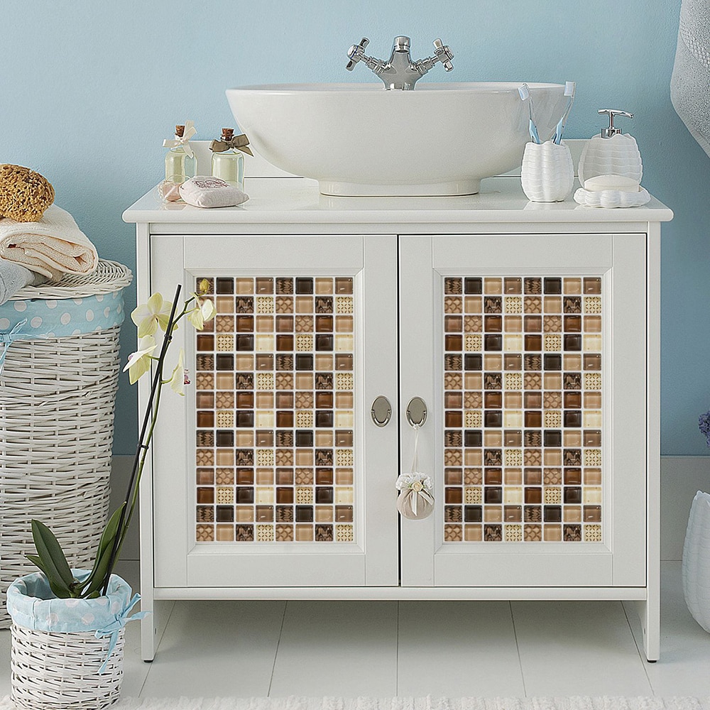 Litschi Leben Mehrfarbig Glas Mosaik Fliesen Quadrat Mosaik Stock Fliesen DIY Kunst Handwerk Machen Zu Hause Dekoration Material