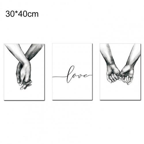 Sketchy Style 1 Set Beautiful Professionally Printed Frameless Picture Canvas Art Painting Unique for Living Room:  3040cm